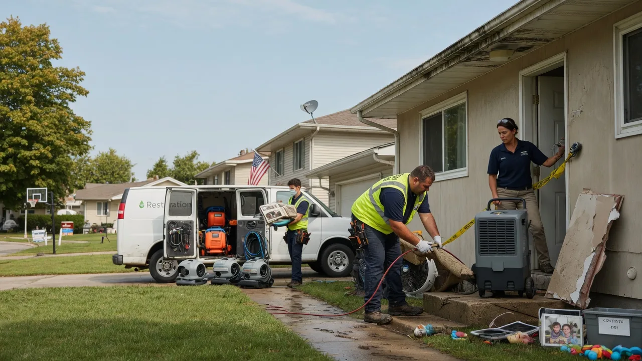 Water Damage Restoration in Bellflower, MO near me